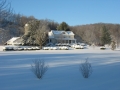 Rose Isle Farm Deep In Snow
